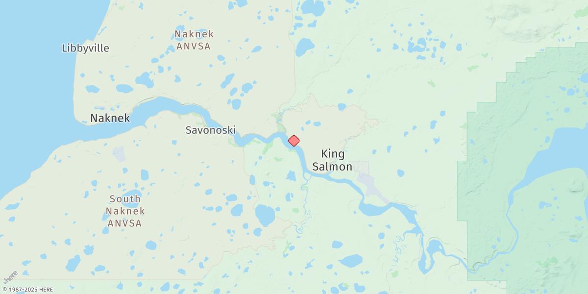 Map of Omakstalia Point
