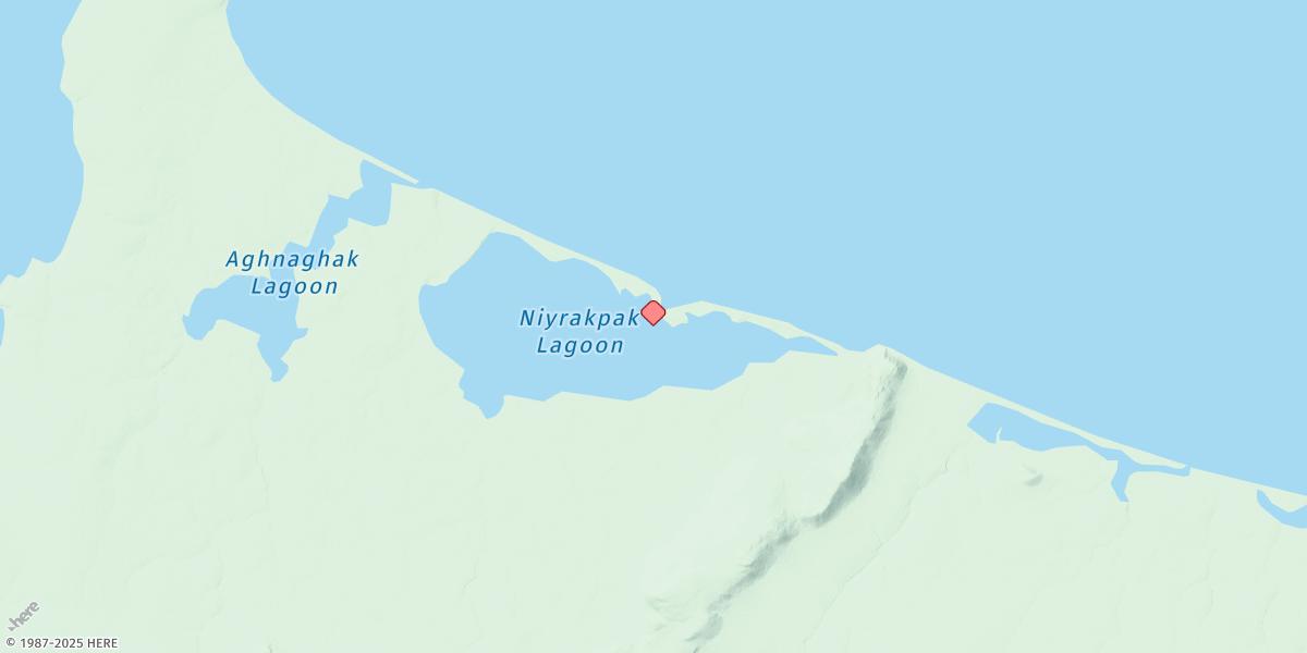 Map of Niyrakpak Lagoon Entrance