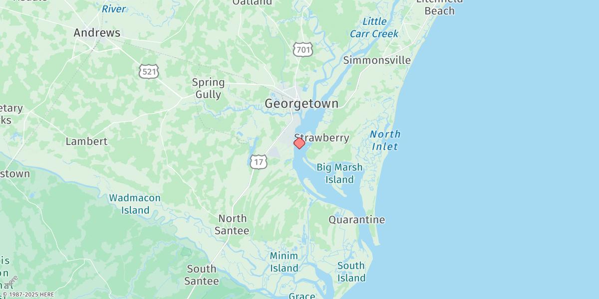 Map of Frazier Point