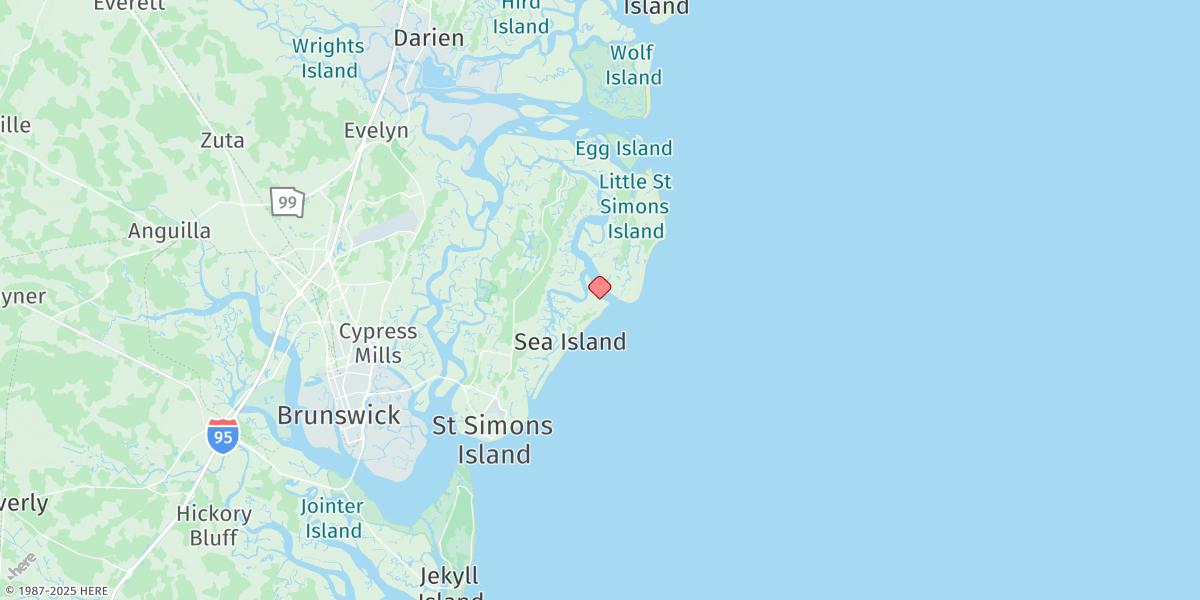 Map of Hampton River Entrance