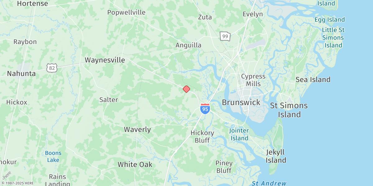 Map of Below Spring Bluff