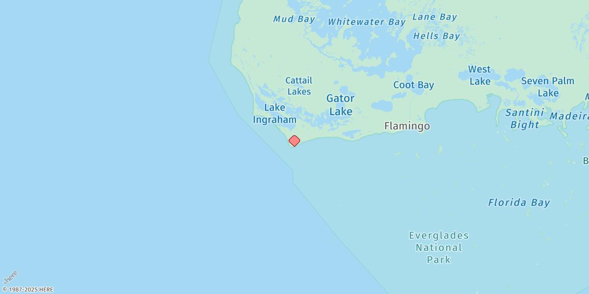 Map of Cape Sable, East Cape