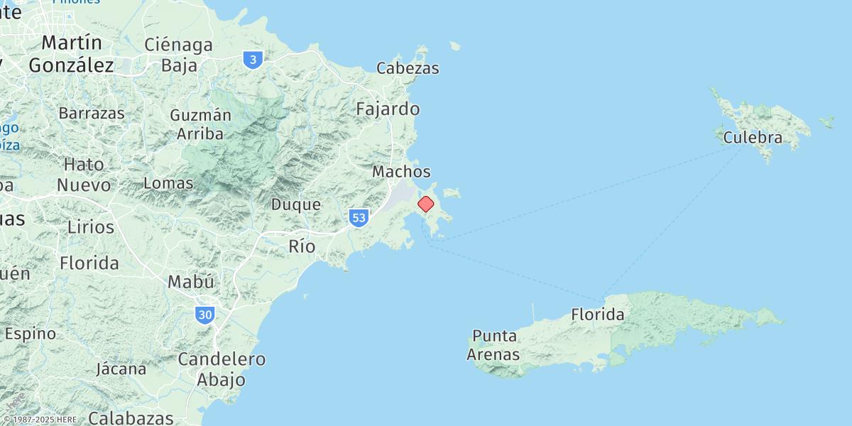 Map of Roosevelt Roads