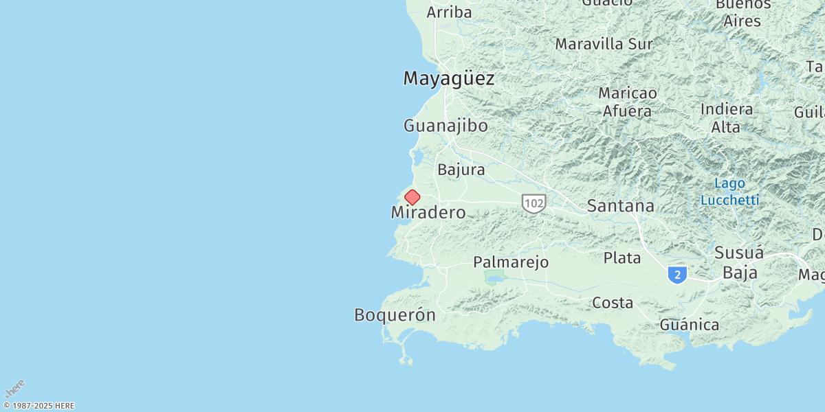 Map of Puerto Real, Puerto Rico (Sub)
