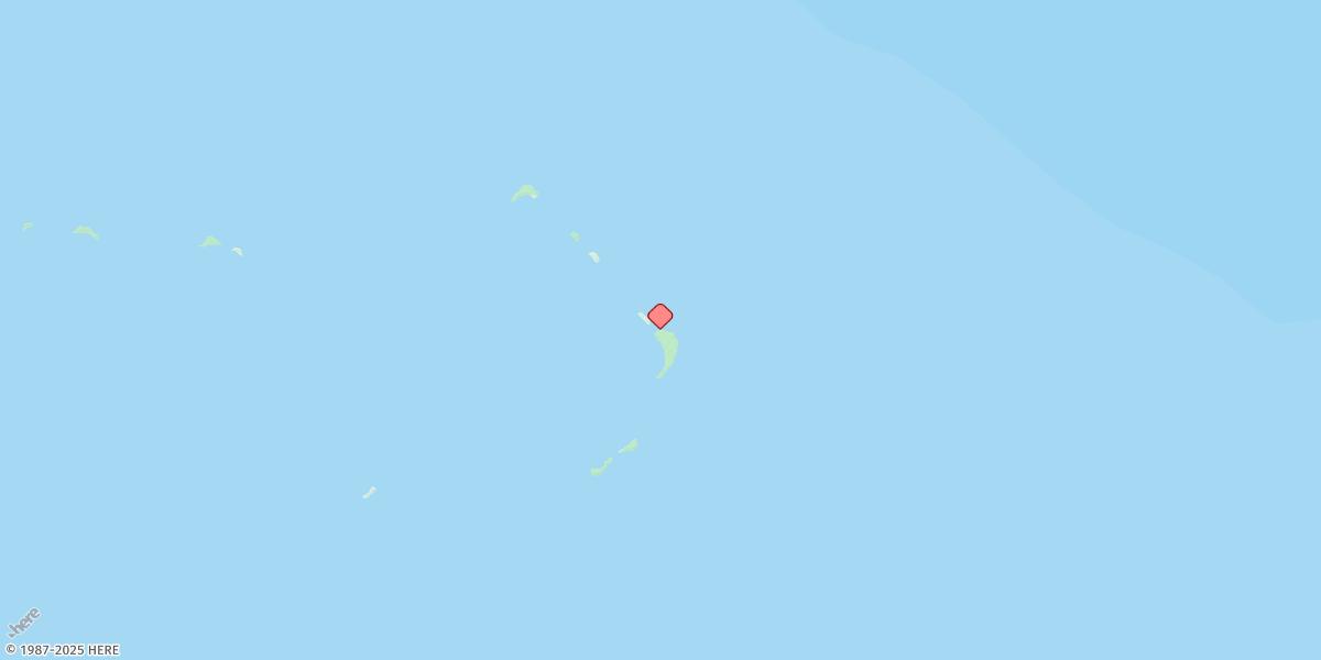 Map of Wotje Atoll