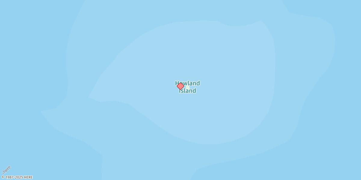 Map of Howland Island