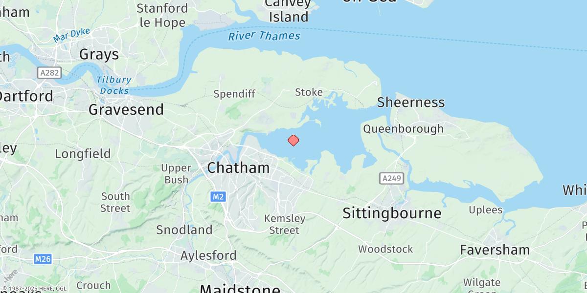 Map of Darnett Ness