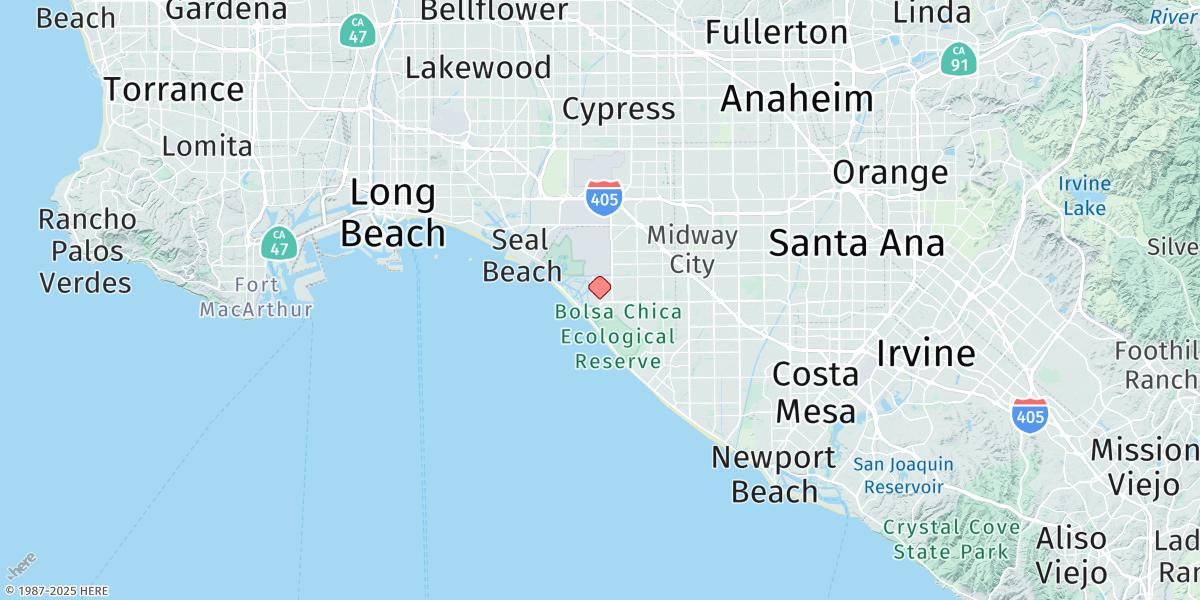 Map of Los Patos (Highway Bridge)