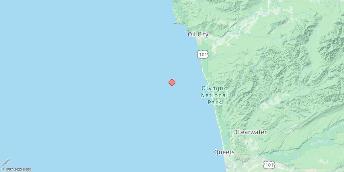Map of Destruction Island