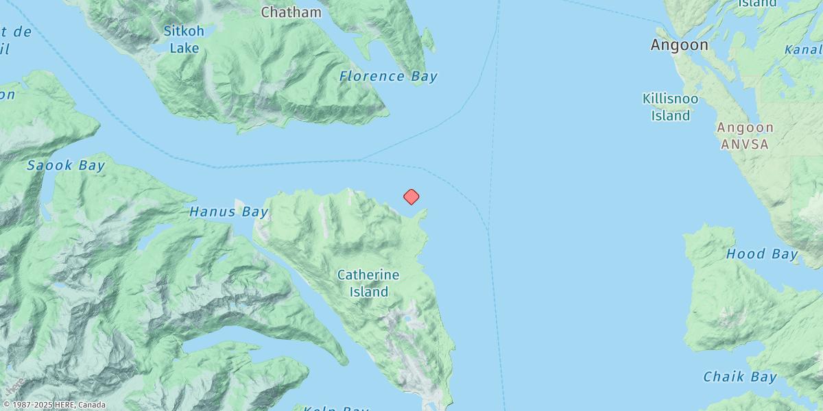 Map of Point Thatcher