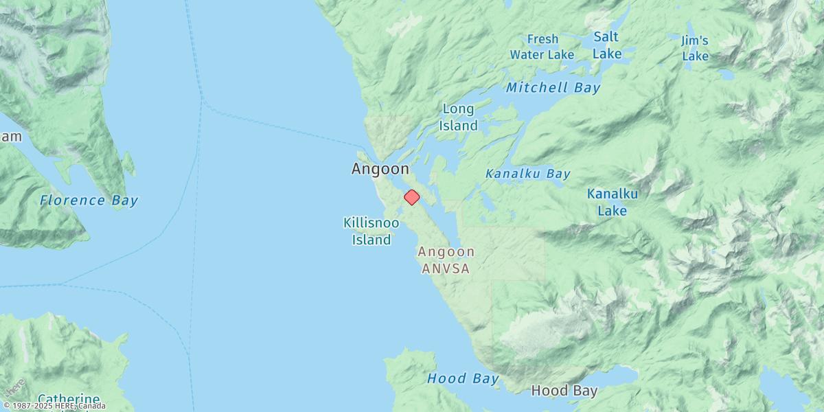 Map of Favorite Bay