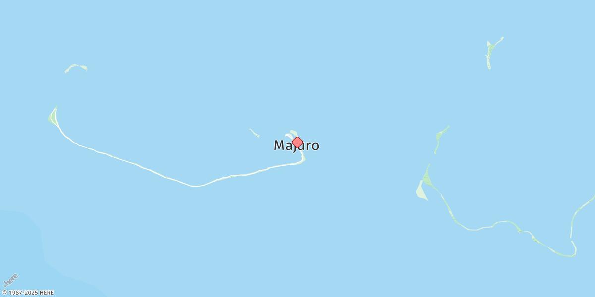 Map of Majuro
