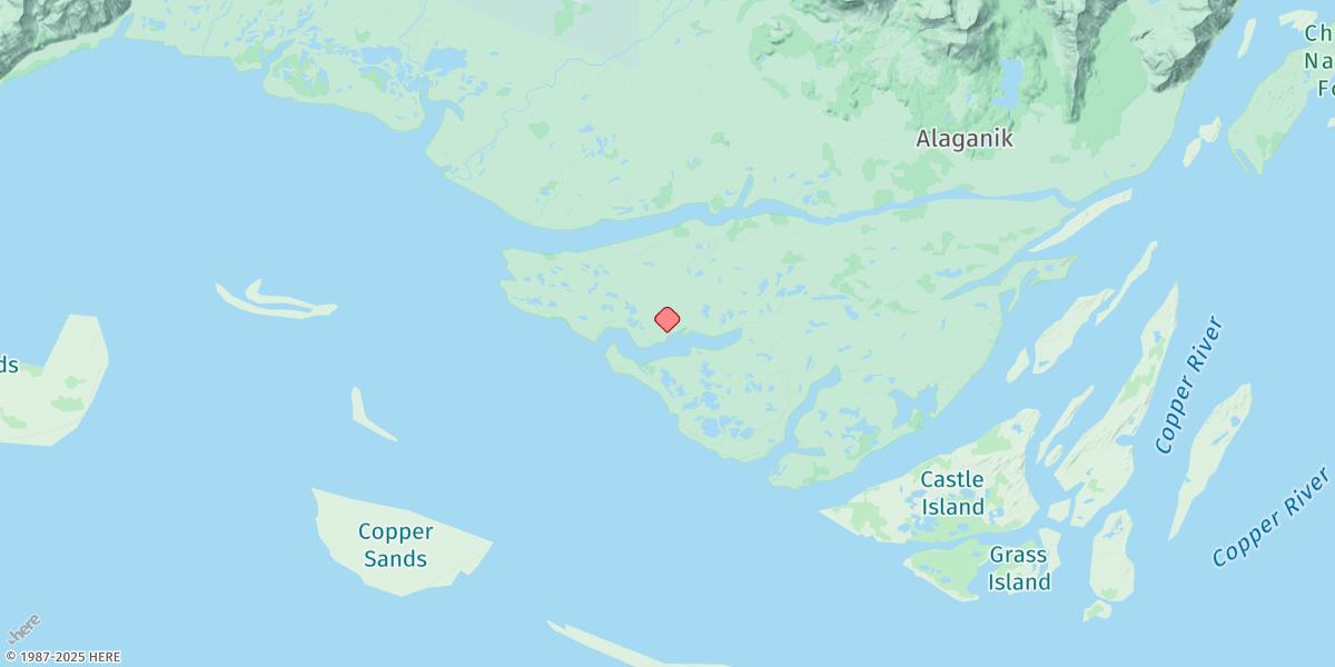 Map of Pete Dahl Slough