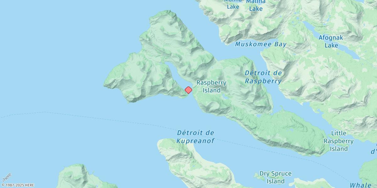 Map of Onion Bay