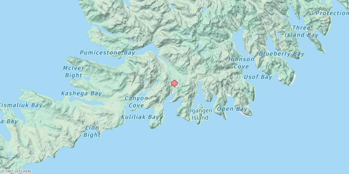 Map of Eagle Bay