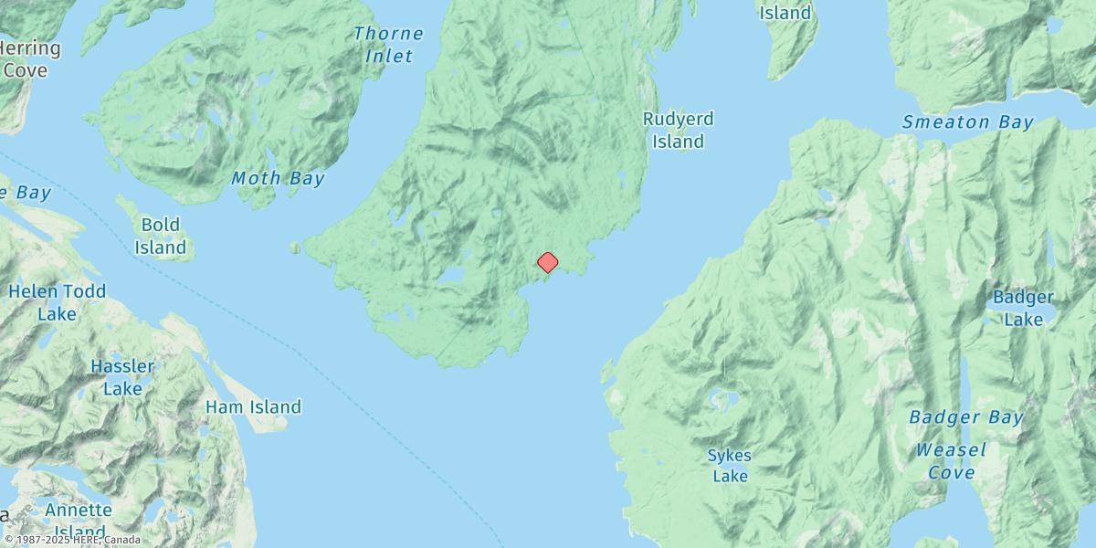 Map of Alava Bay