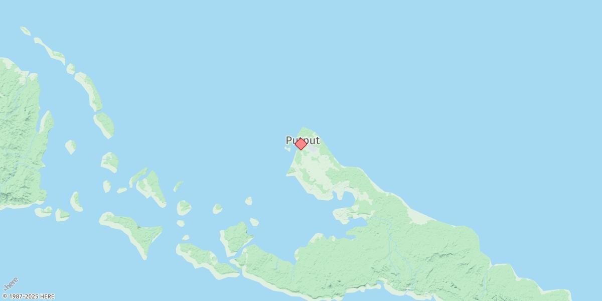 Map of Kavieng