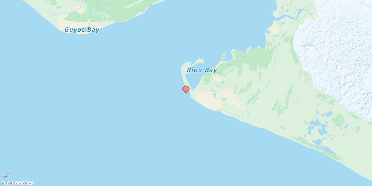 Map of Icy Bay