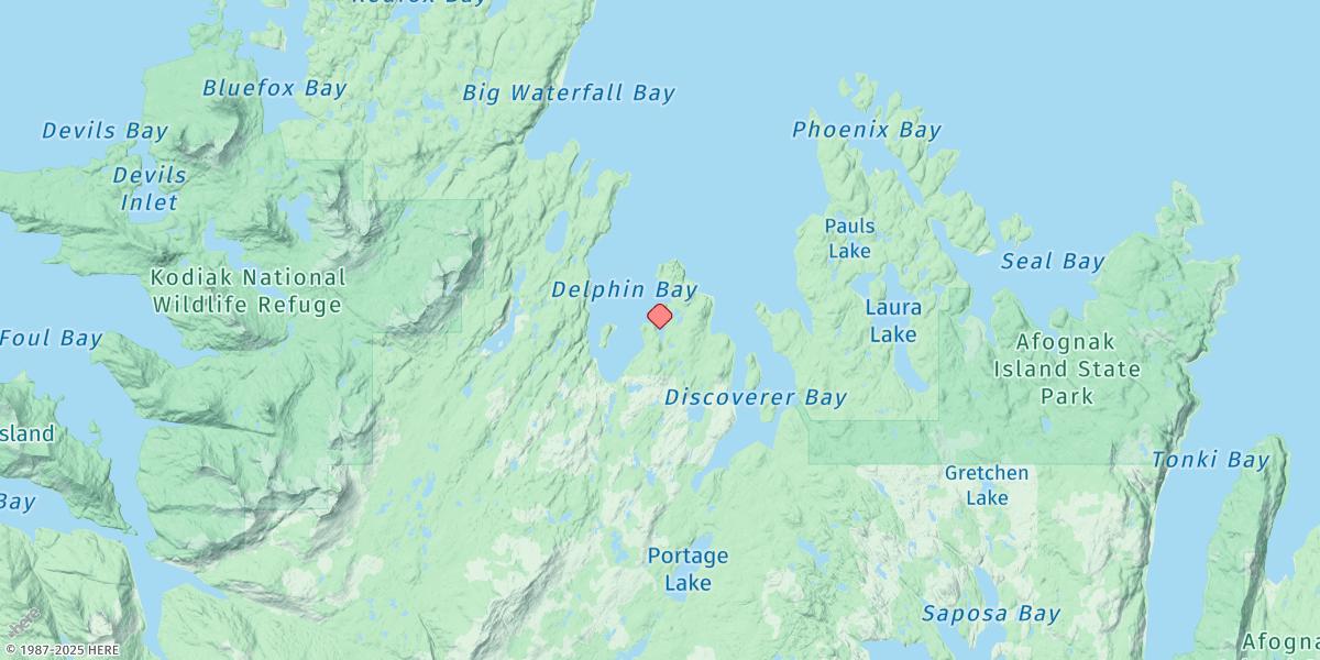 Map of Perenosa Bay