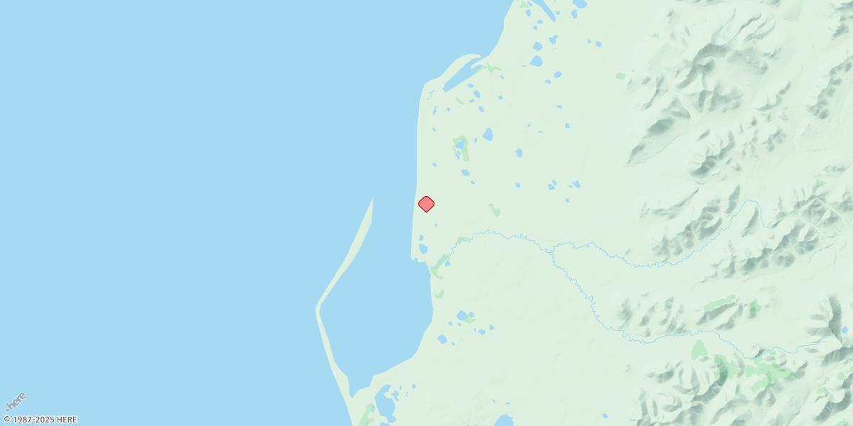 Map of Carter Spit