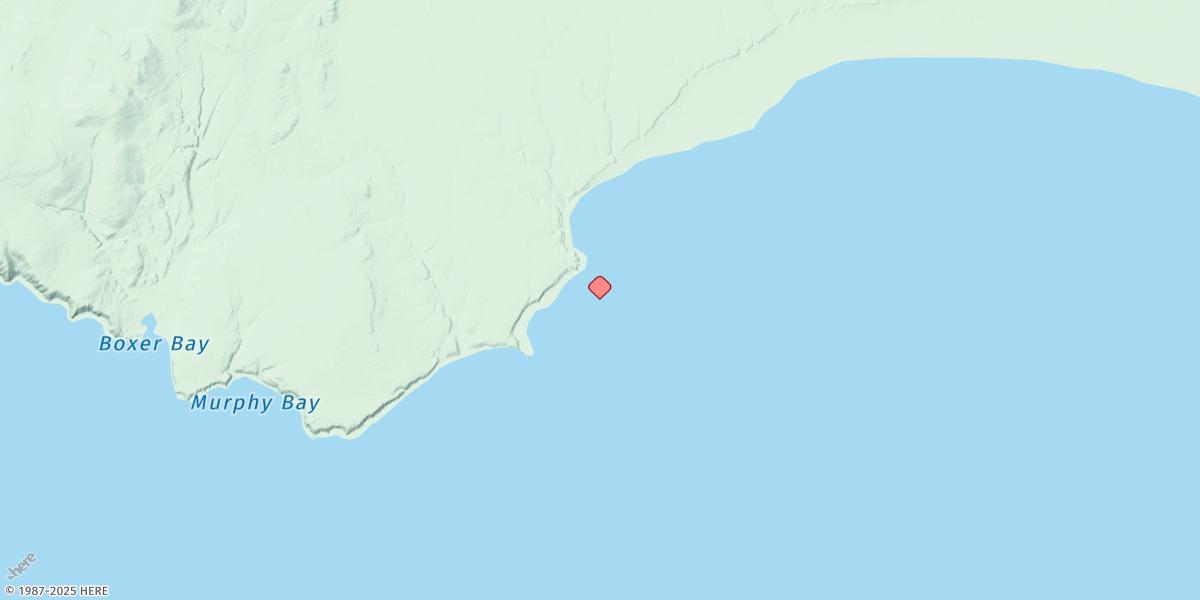 Map of Powooiliak Point, St. Lawrence Island