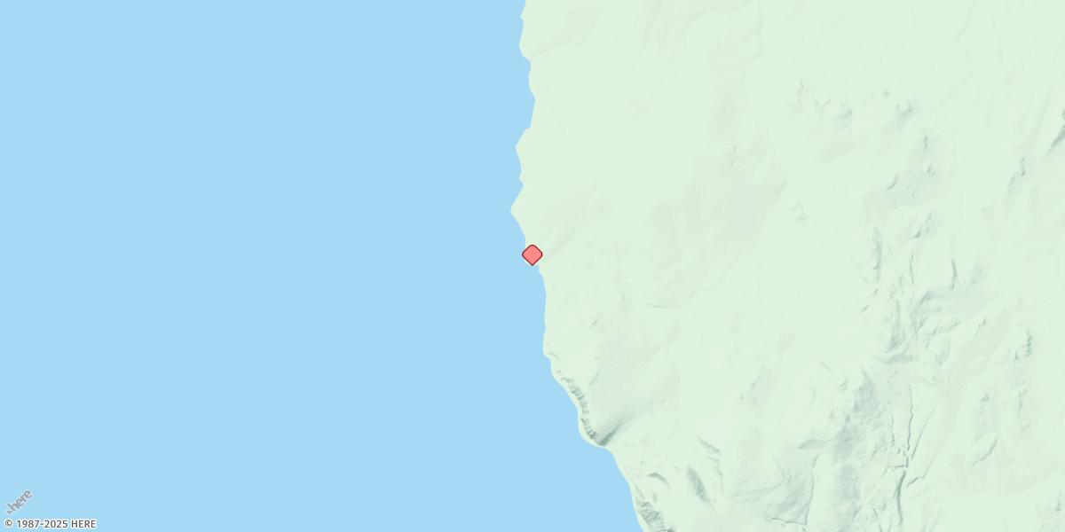 Map of Moghoweyik River Entrance, St. Lawrence Island