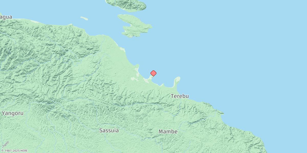 Map of Wewak