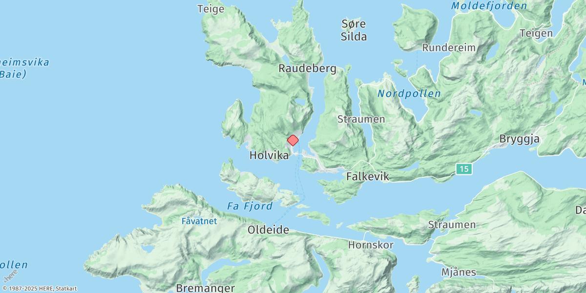 Map of Måløy