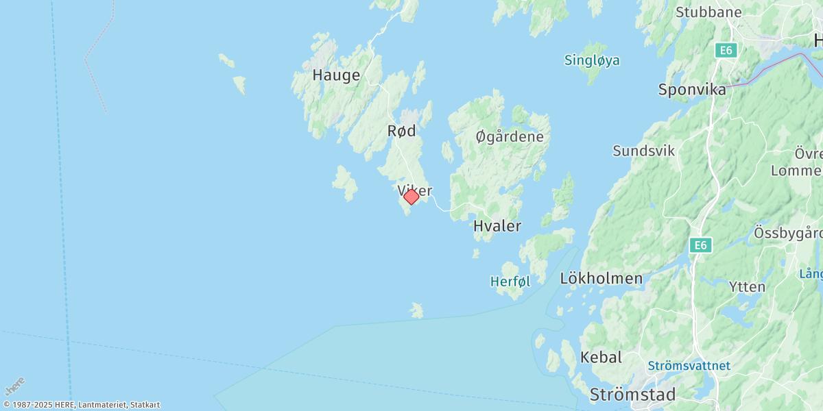 Map of Viker