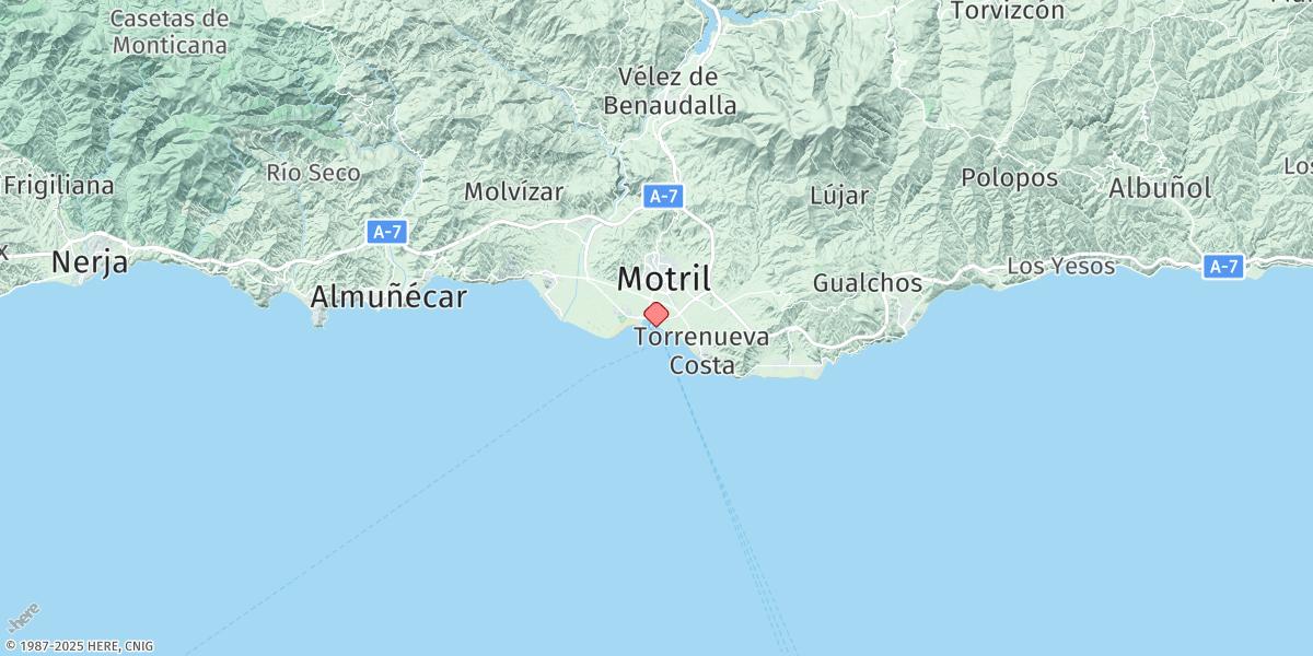Map of Motril