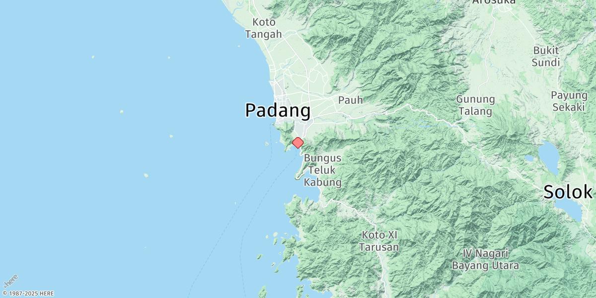 Map of Padang-b