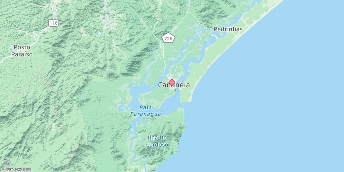 Map of Cananeia-b