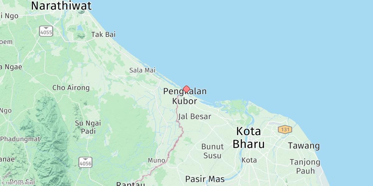 Map of Geting