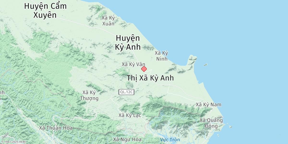 Map of Vung Ang