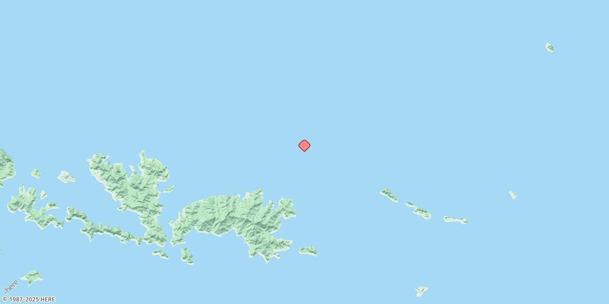 Map of Kanawea Island