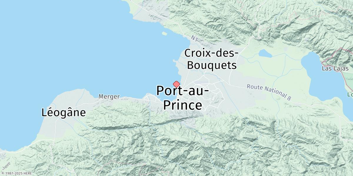 Map of Port-au-prince