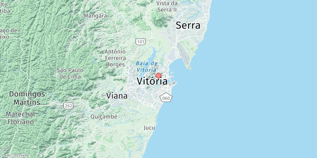 Map of Vitoria