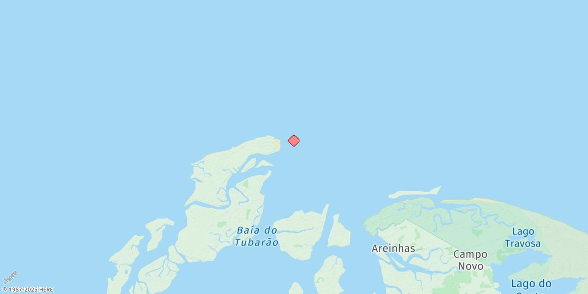 Map of Ilha De Santana