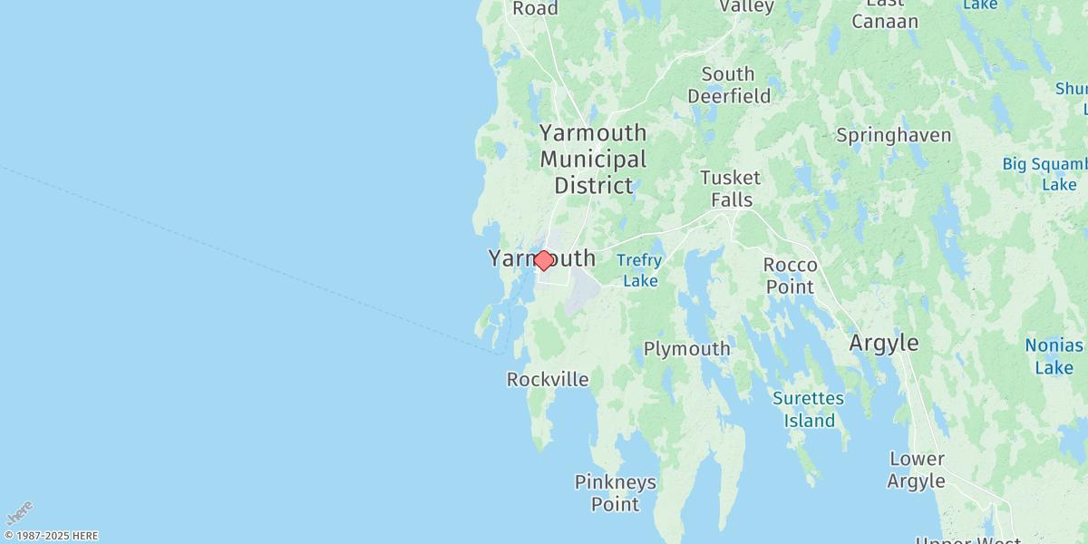 Map of Yarmouth