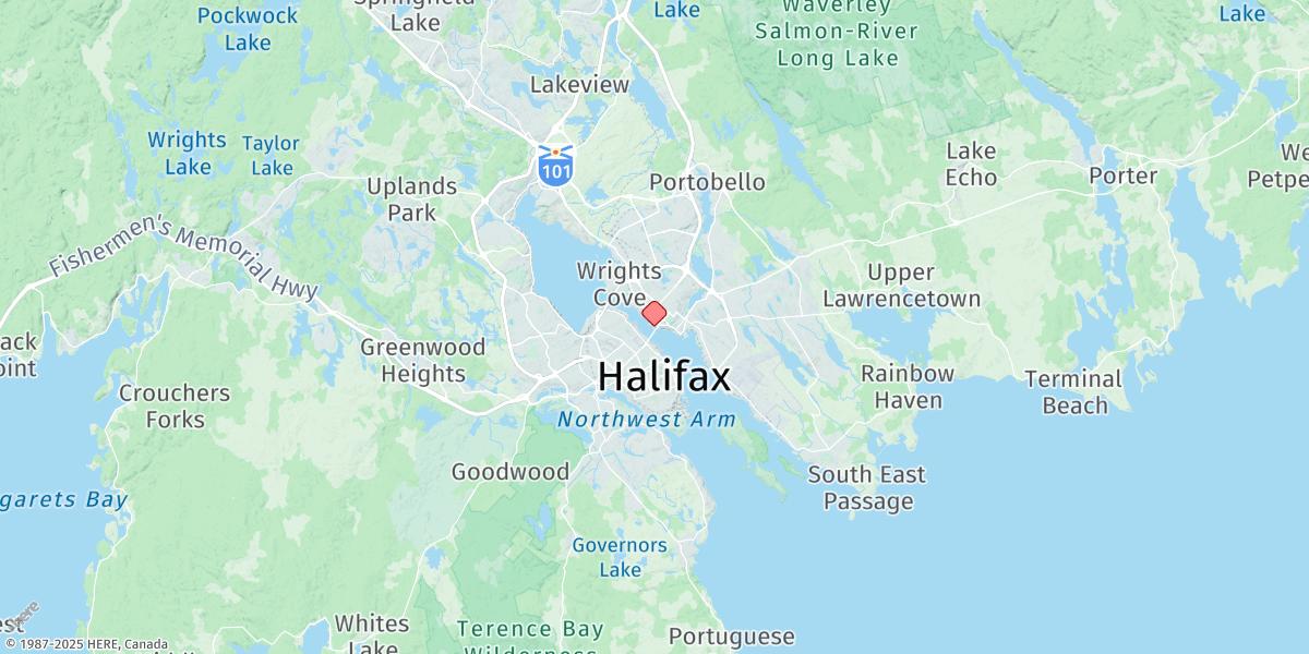 Map of Halifax
