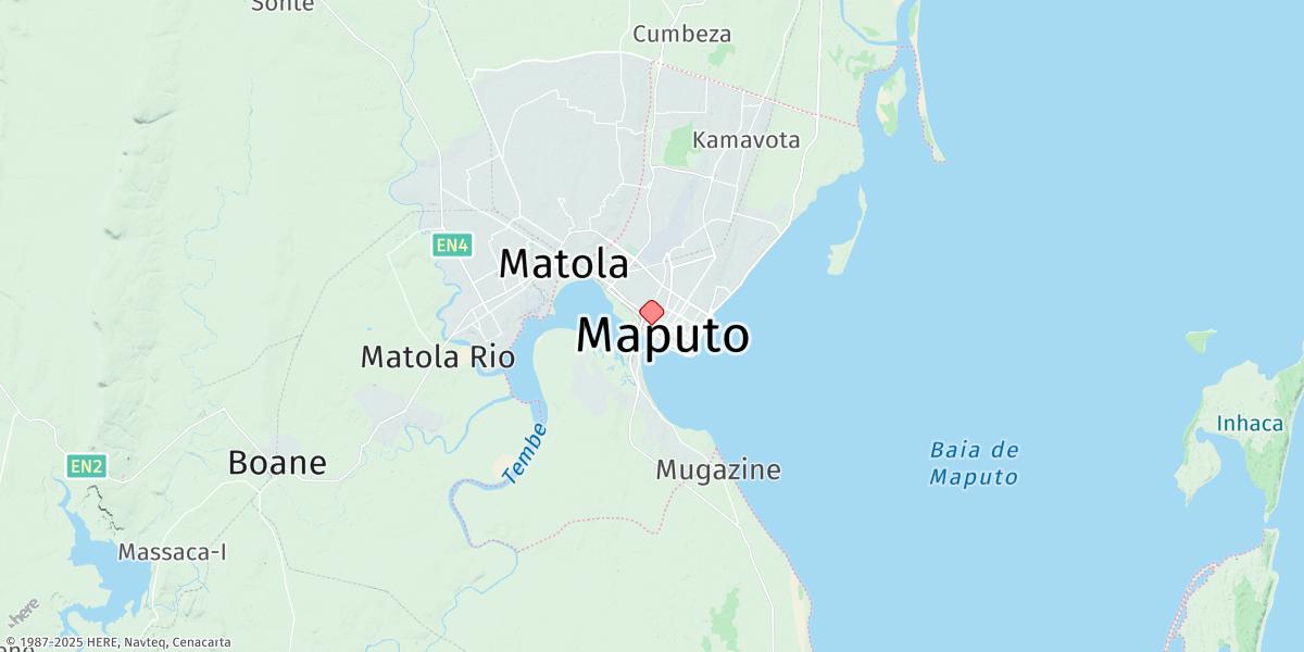 Map of Maputo