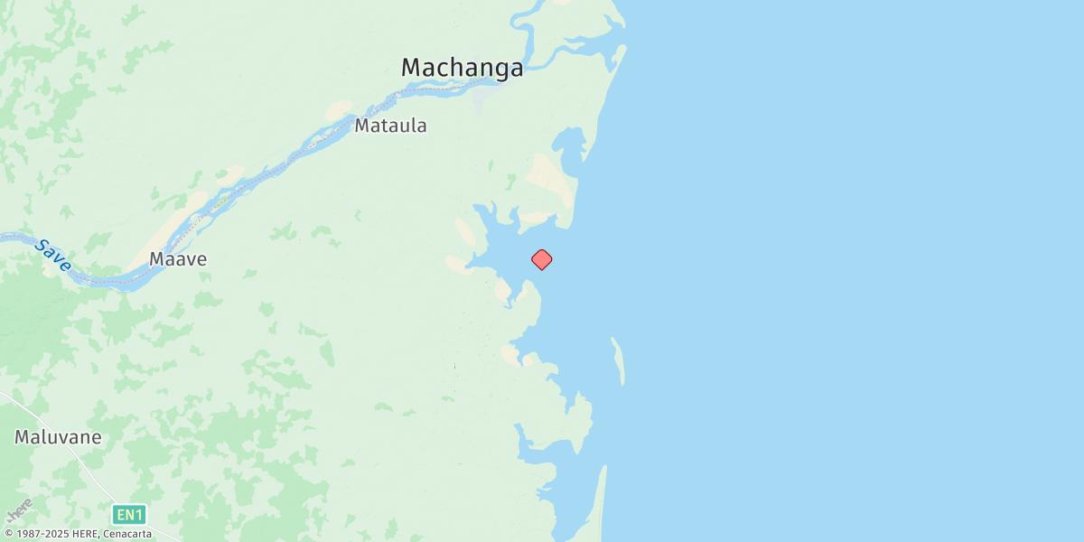 Map of Porto De Bartolomeu Dias