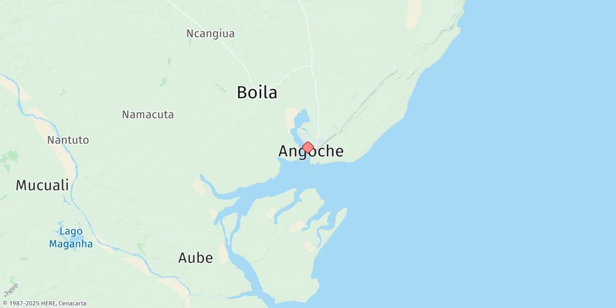 Map of Porto De Angoche