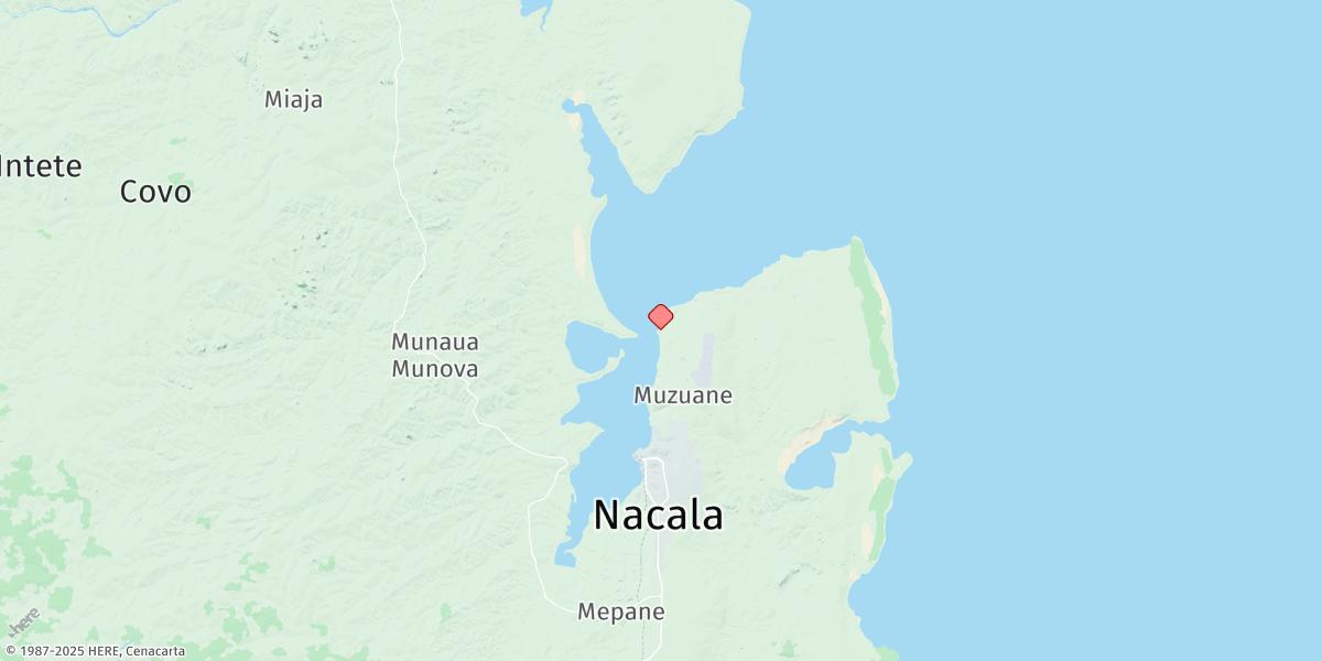 Map of Nacala