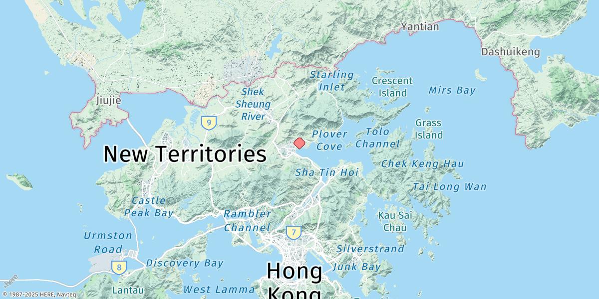 Map of Tai Po Kau
