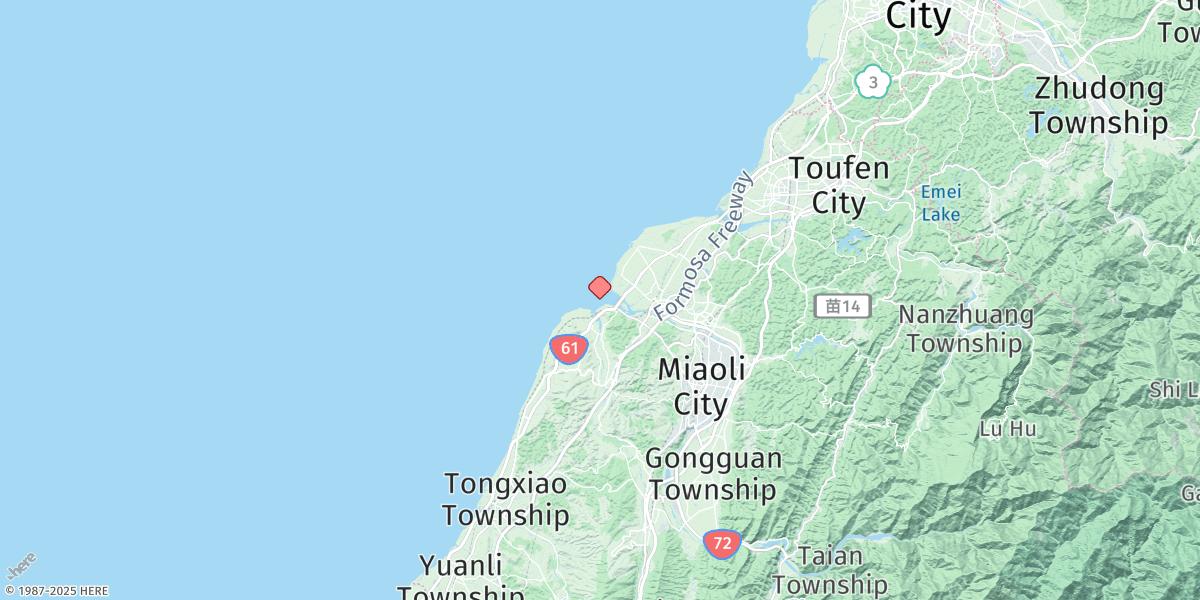 Map of Hou-lung