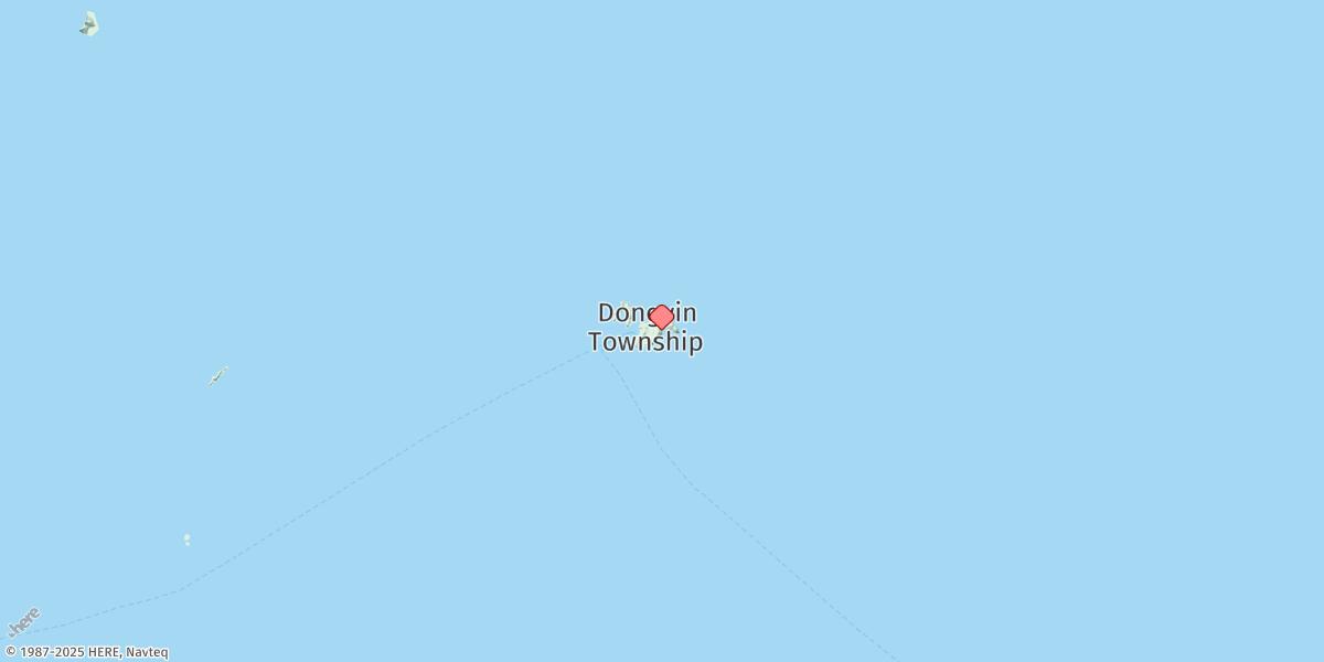 Map of Dongyin Dao