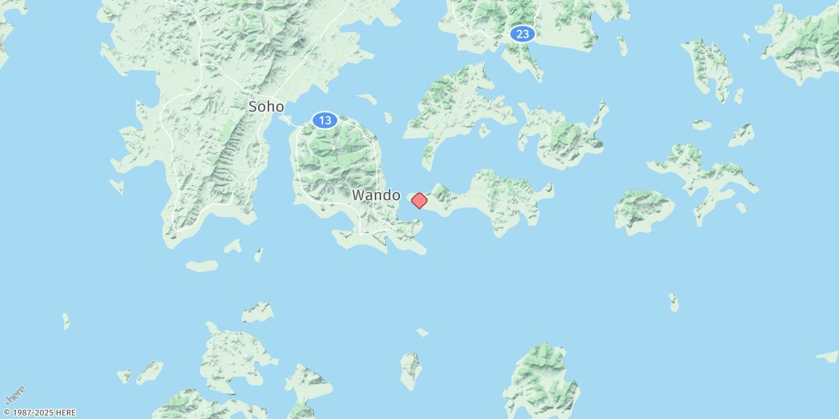 Map of Wando