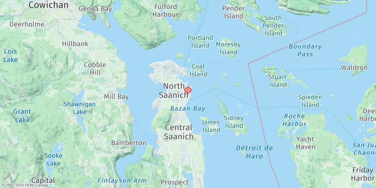 Map of Sidney