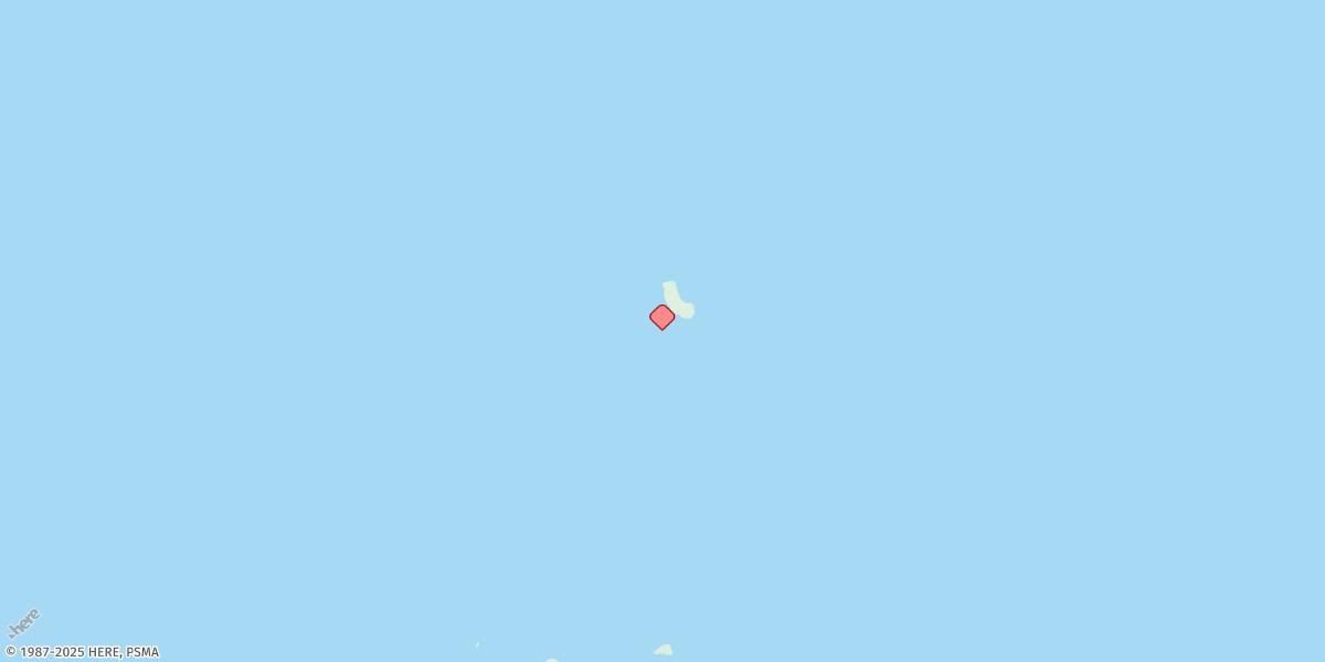 Map of North West Crocodile Island